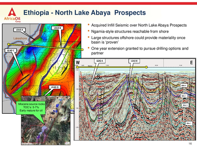 September 2017 Corporate Presentation – Africa Oil Corp. – slide 16