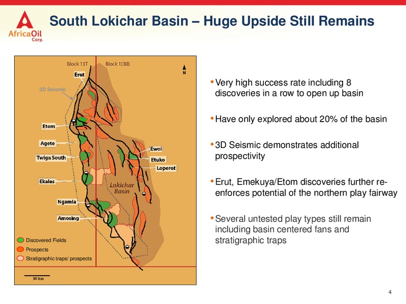 October 2017 Corporate Presentation – Africa Oil Corp. – slide 4