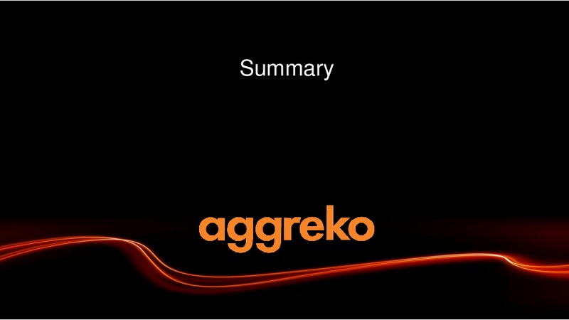 2012 EARNINGS CALL – Aggreko Plc – slide 76