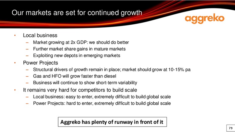 2012 EARNINGS CALL – Aggreko Plc – slide 79