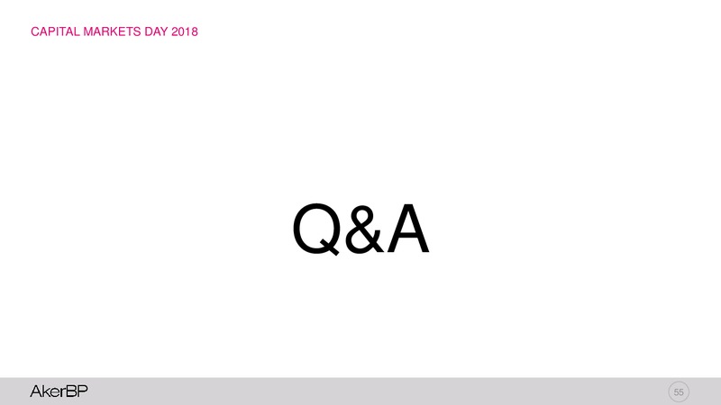 Capital Markets Day 2018 – Aker BP – slide 54