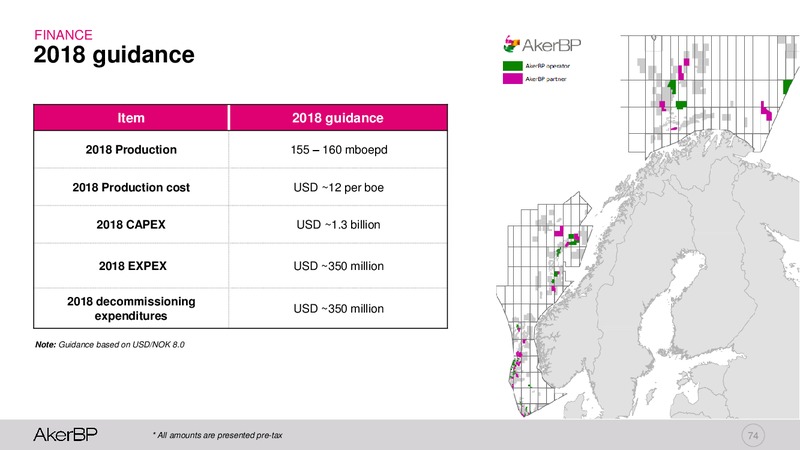 Capital Markets Day 2018 – Aker BP – slide 73