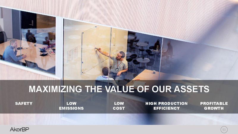 Capital Markets Update – Aker BP – slide 52