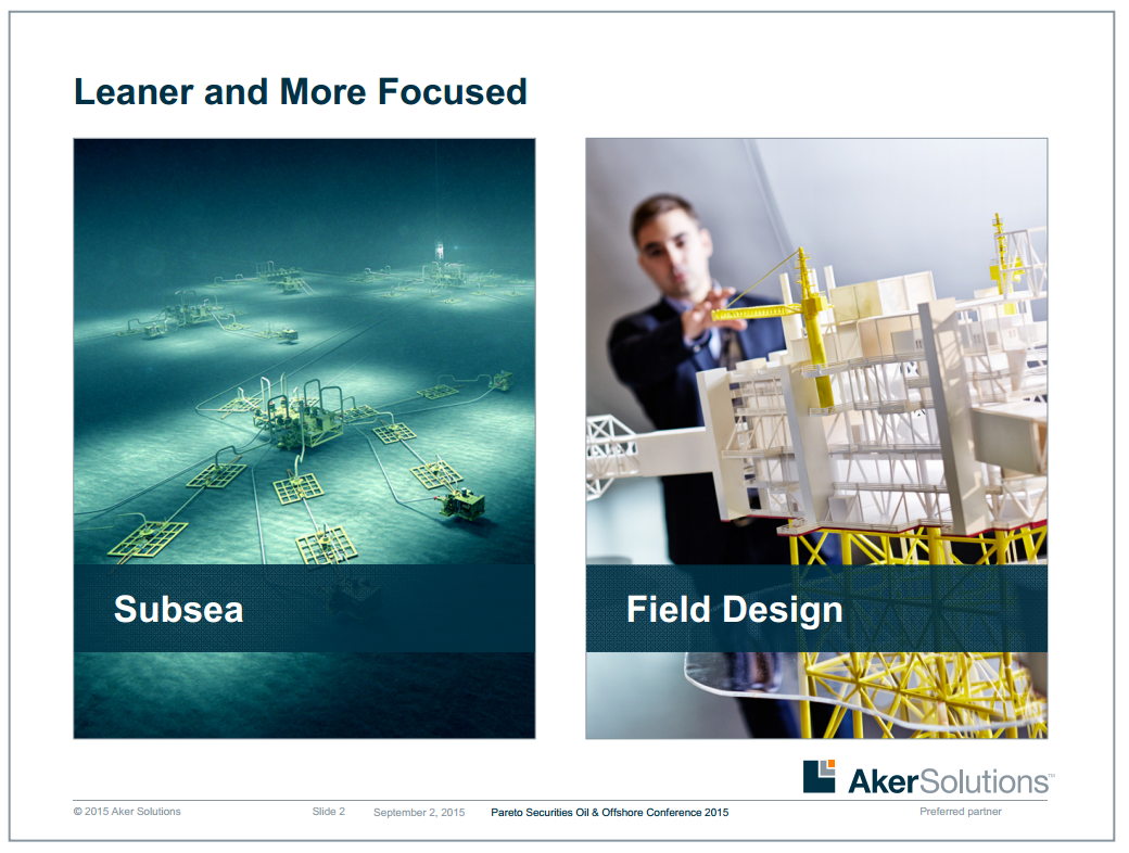 Pareto Offshore Conference – Aker Solutions – slide 2