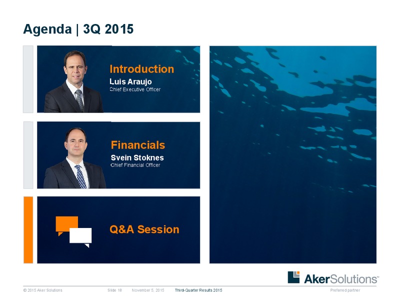 3Q 2015 Earnings Review – Aker Solutions – slide 17