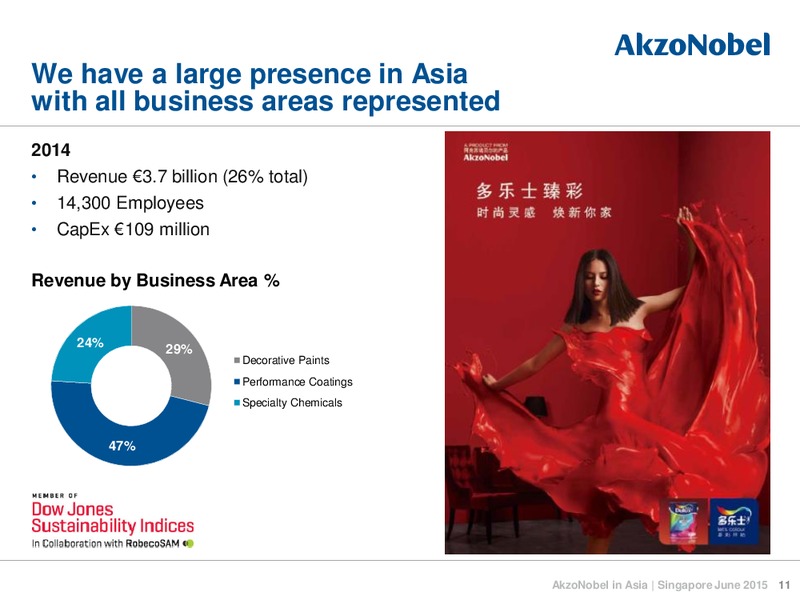 June 2015 Investor Presentation – Akzo Nobel – slide 11