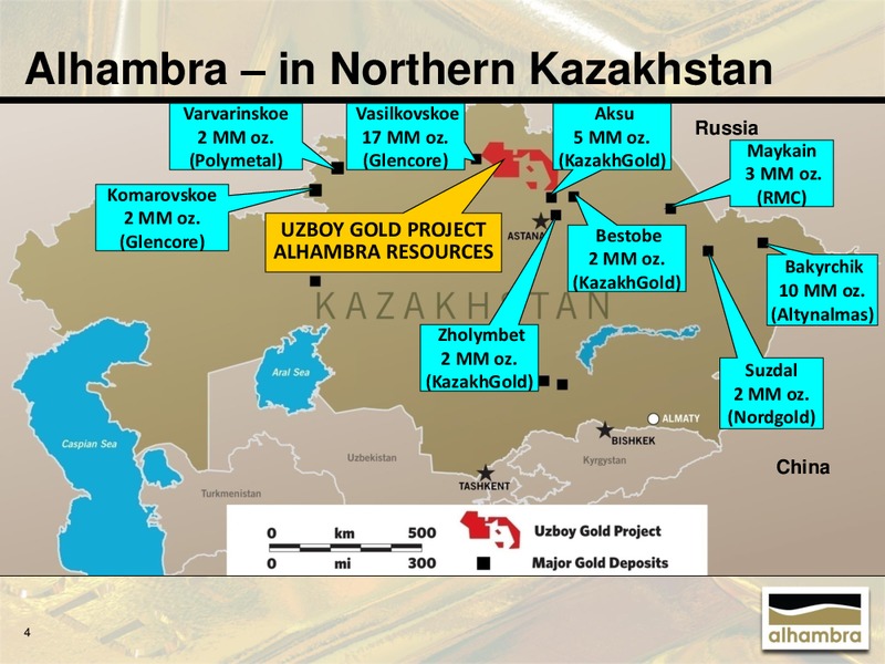 July 2015 Investor Presentation – Alhambra Resources Ltd. – slide 3