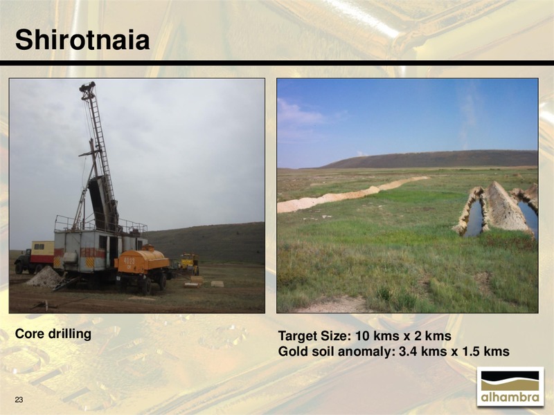 July 2015 Investor Presentation – Alhambra Resources Ltd. – slide 22
