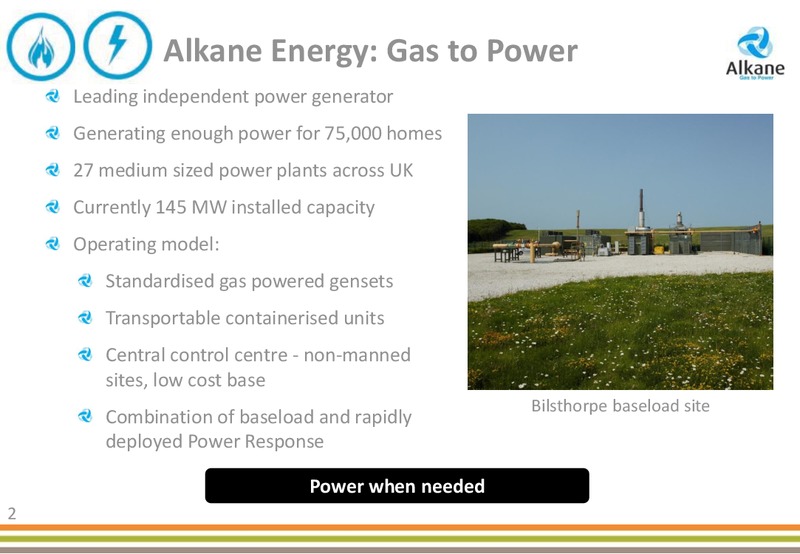 2014 PRELIMINARY RESULTS – Alkane Energy Plc – slide 2