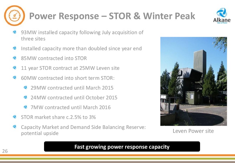 H1 2014 EARNINGS CALL – Alkane Energy Plc – slide 26