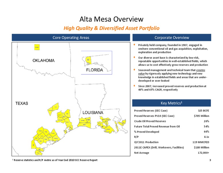 Pritchard Capital Energize – Alta Mesa Holdings, Lp – slide 2