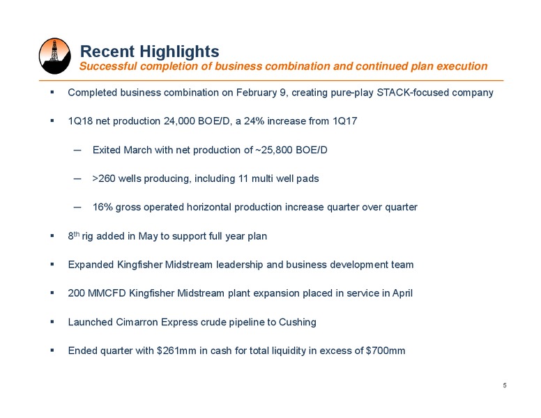 1Q 2018 Operational Update – Alta Mesa Resources, Inc – slide 4
