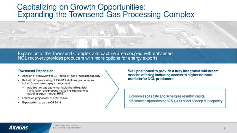 TD Securities London Energy Conference – Altagas Limited – slide 18