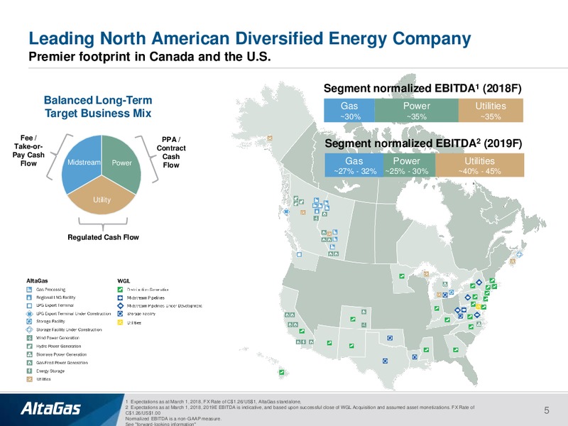 April 2018 Investor Presentation – Altagas Limited – slide 4