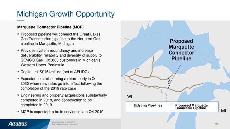 June 2019 Investor Presentation – Altagas Limited – slide 29
