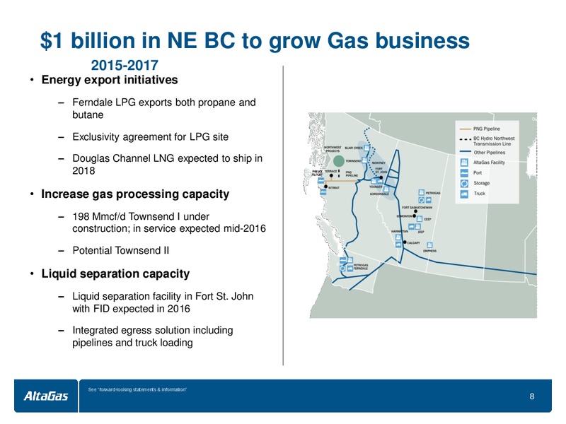 August 2015 Investor Presentation – Altagas Limited – slide 7