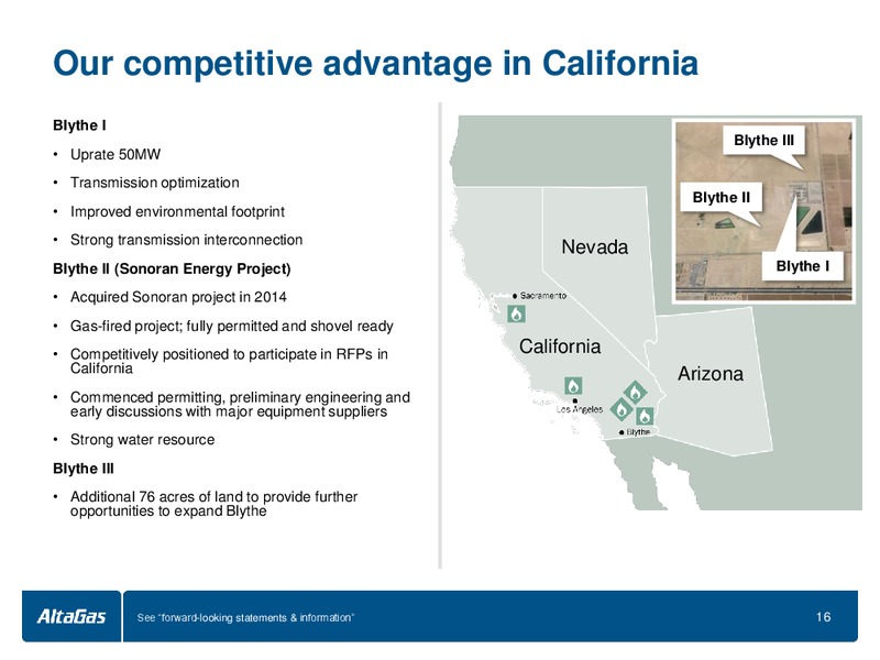 September 2015 Investor Presentation – Altagas Limited – slide 16
