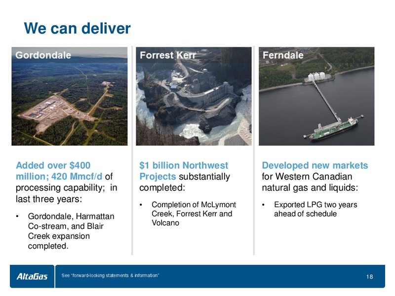 September 2015 Investor Presentation – Altagas Limited – slide 18