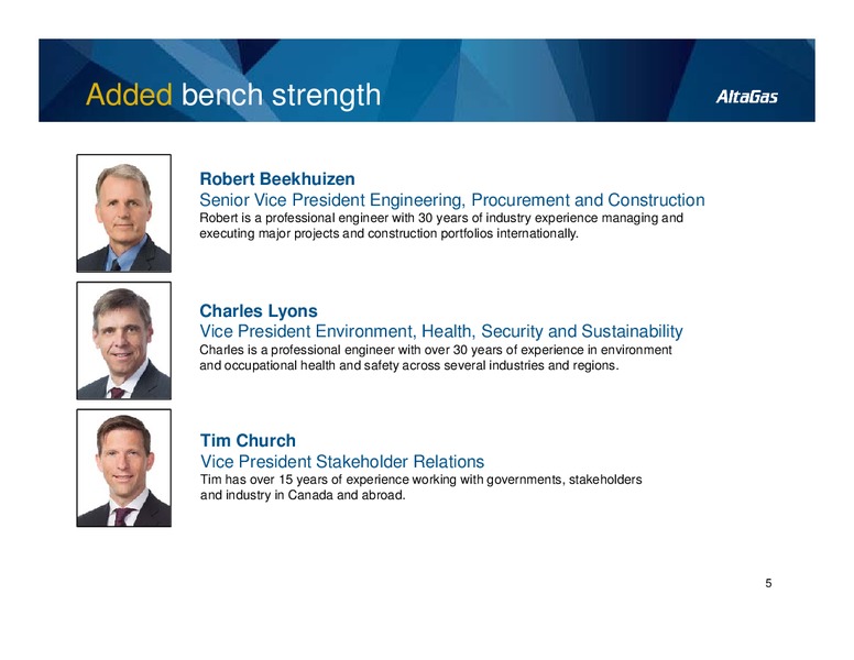 Investor Day – Altagas Limited – slide 5