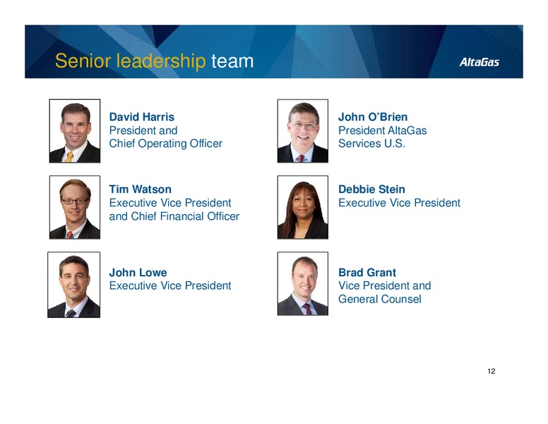 Investor Day – Altagas Limited – slide 12