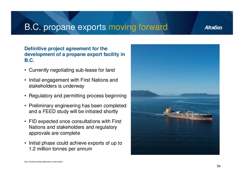 Investor Day – Altagas Limited – slide 54