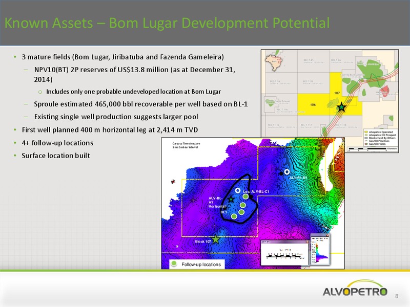 Corporate Presentation March 2016 – Alvopetro Energy Ltd. – slide 7