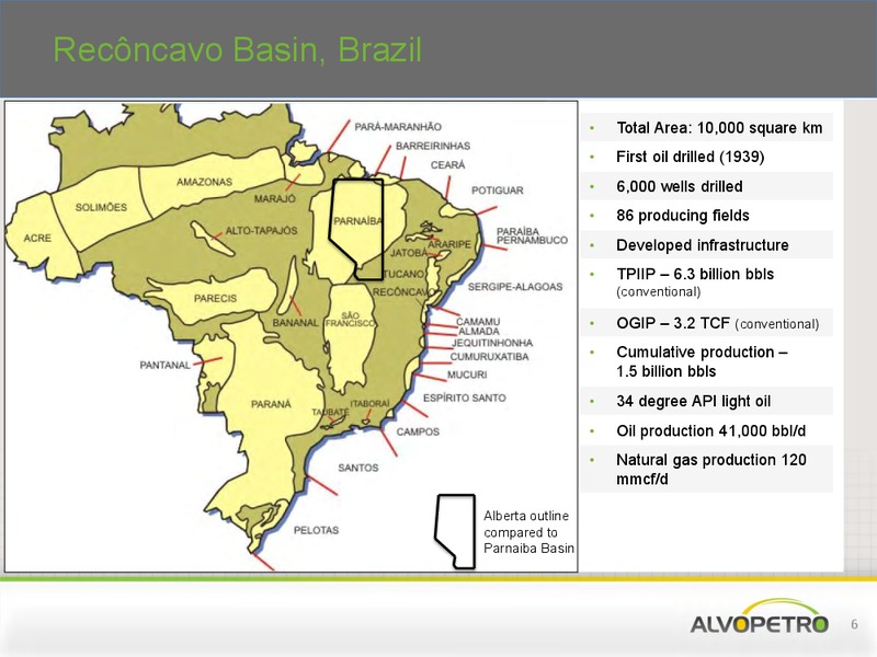 October 2015 Investor Presentation – Alvopetro Energy Ltd. – slide 5