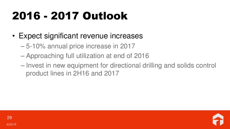 Enercom Conference – Aly Energy Services Inc. – slide 29