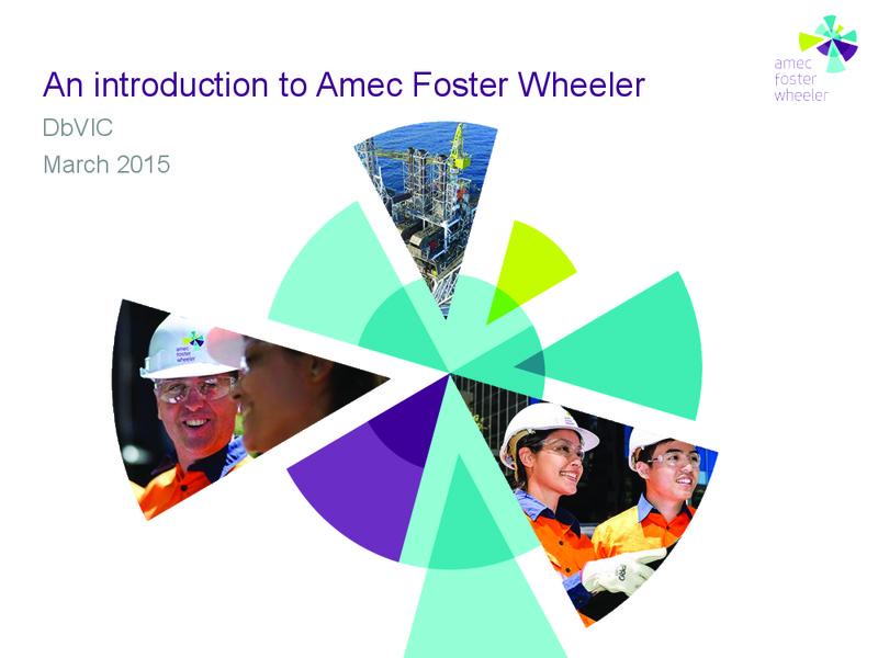 MARCH 2015 INVESTOR PRESENTATION – Amec Plc – slide 1