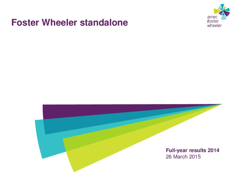 FULL YEAR RESULTS 2014 – Amec Plc – slide 11