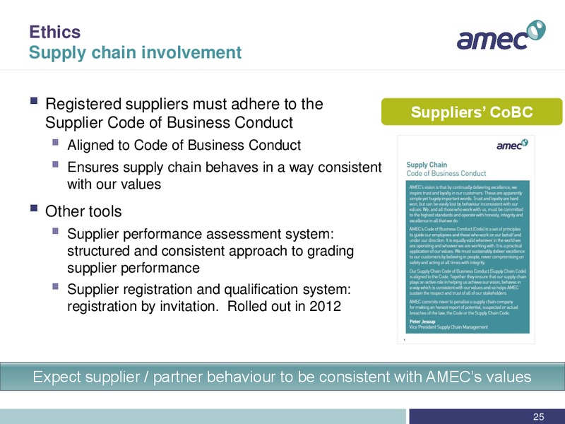 APRIL 2013 INVESTOR PRESENTATION – Amec Plc – slide 26