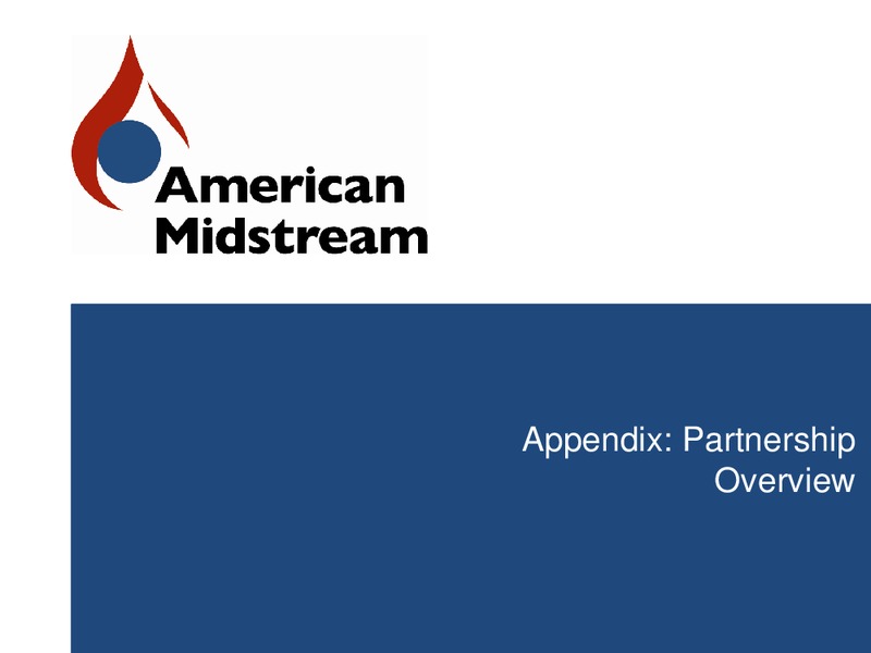 UBS MLP One-on-One Conference 2016 – American Midstream Partners Lp – slide 10