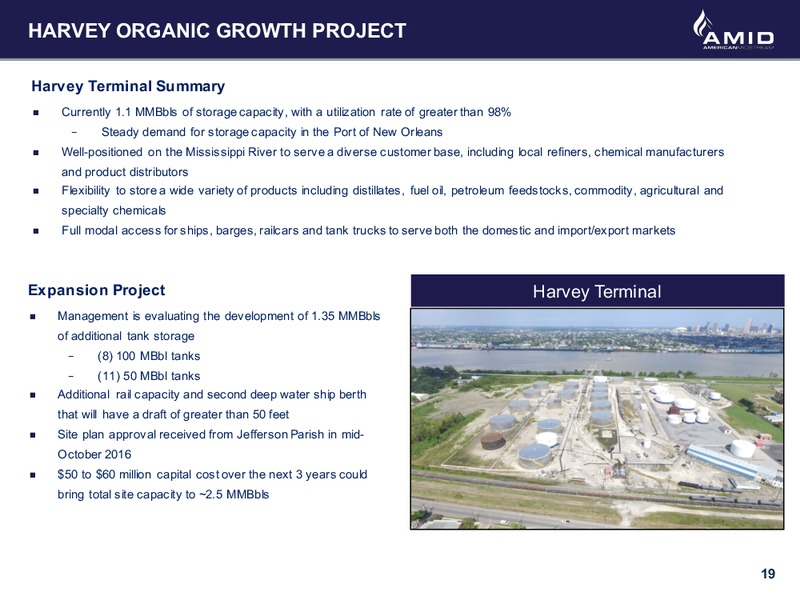 BAML Energy Credit Conference – American Midstream Partners Lp – slide 18