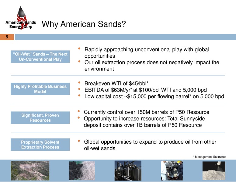 ENERCOM THE OIL AND GAS CONFERENCE – American Sands Energy Corp. – slide 3