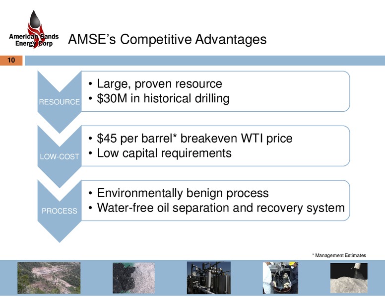ENERCOM THE OIL AND GAS CONFERENCE – American Sands Energy Corp. – slide 8