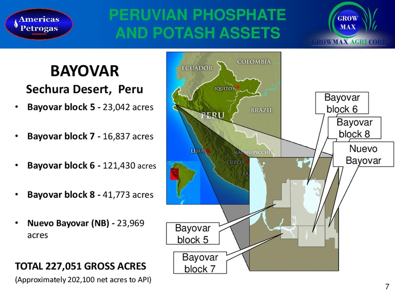 February 2015 Corporate Presentation – Americas Petrogas – slide 6