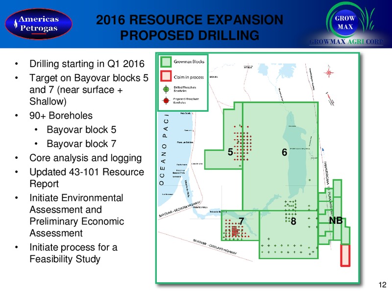 November 2015 Corporate Presentation – Americas Petrogas – slide 11