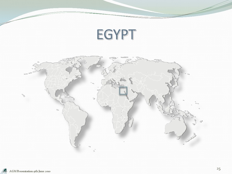 JUNE 2010 ANNUAL GENERAL MEETING – Aminex Plc – slide 24
