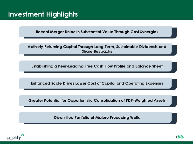 September 2019 Investor Presentation – Amplify Energy Corp. – slide 15