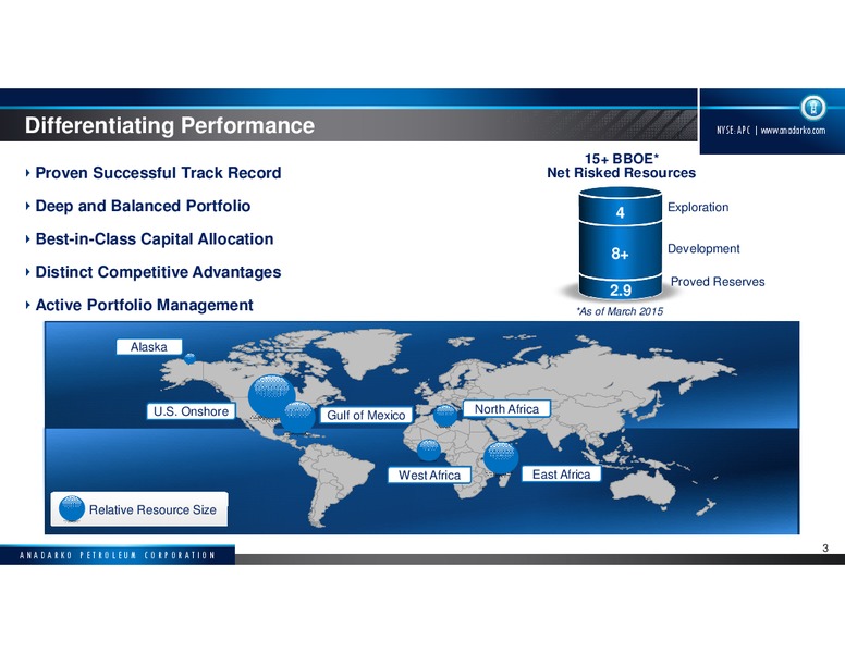 Scotia Howard Weil Energy Conference – Anadarko Petroleum Corp – slide 2