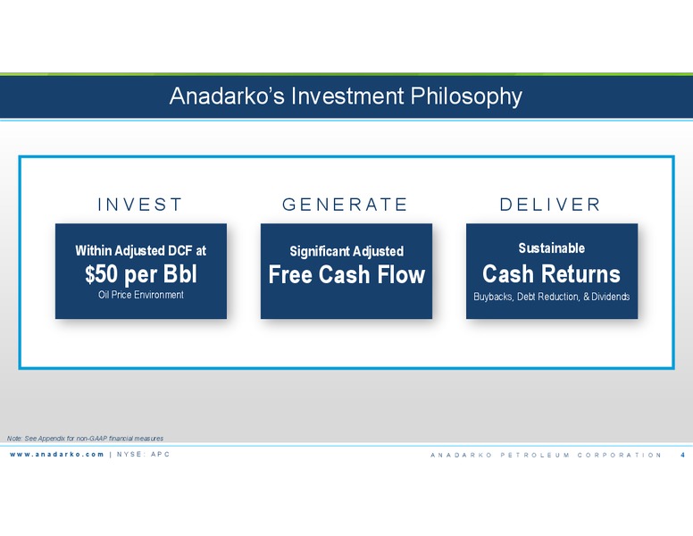 4Q18 Earnings Call Presentation – Anadarko Petroleum Corp – slide 3