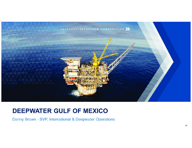 March 2017 Investor Presentation – Anadarko Petroleum Corp – slide 17