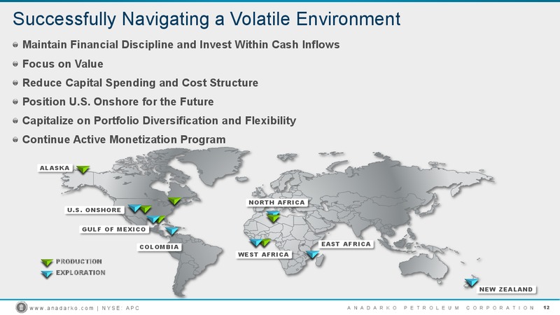 UBS Global Oil and Gas Conference – Anadarko Petroleum Corp – slide 11