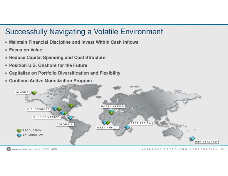2016 Wells Fargo Energy Conference – Anadarko Petroleum Corp – slide 15