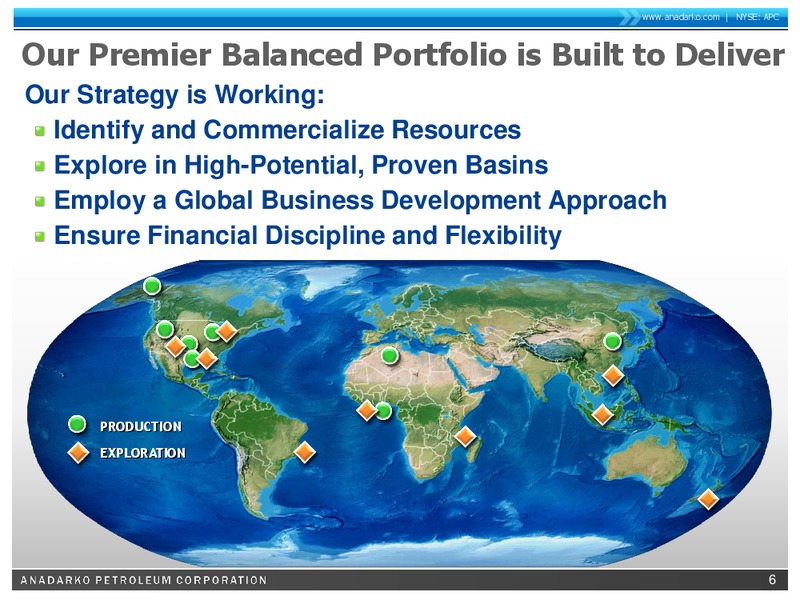 Credit Suisse 2012 Energy Summit – Anadarko Petroleum Corp – slide 5