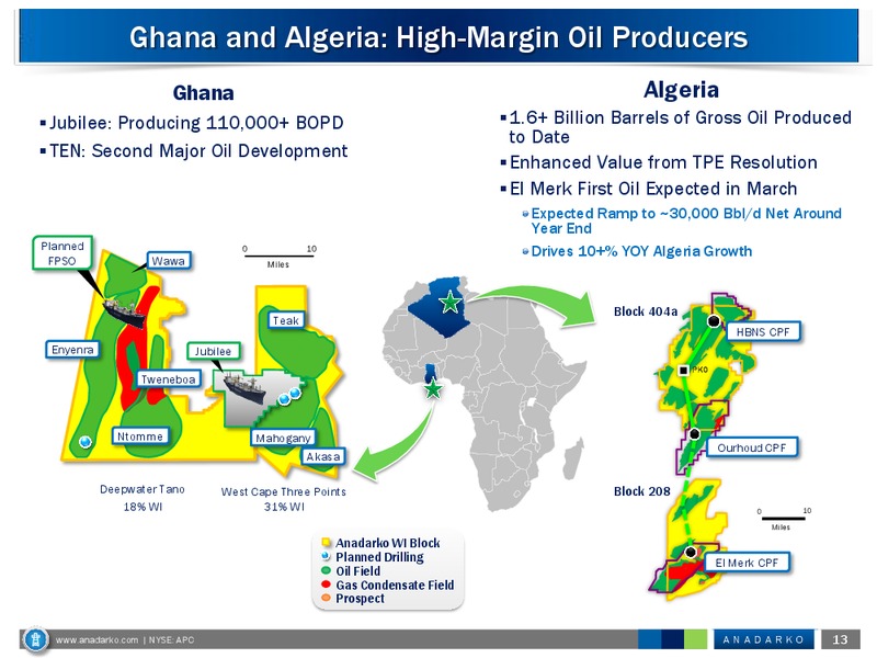 Raymond James 34th Annual Institutional Investors Conference – Anadarko Petroleum Corp – slide 13