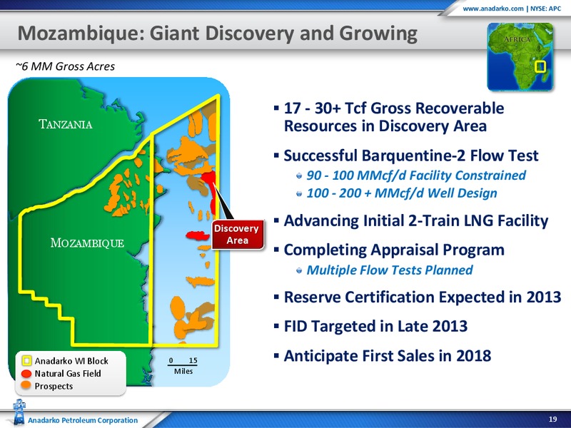 Howard Weil 40th Annual Energy Conference – Anadarko Petroleum Corp – slide 18