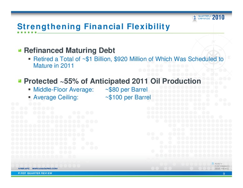 Q1 2010 Earnings Call – Anadarko Petroleum Corp – slide 8