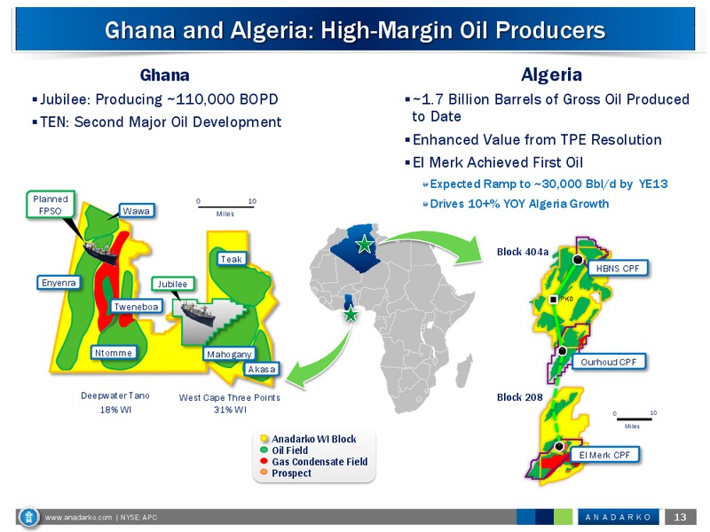 Global Hunter Securities Energy Conference – Anadarko Petroleum Corp – slide 13