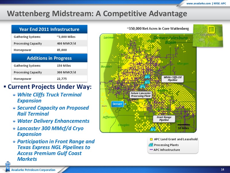 EnerComs The Oil and Gas Conference 2012 – Anadarko Petroleum Corp – slide 13